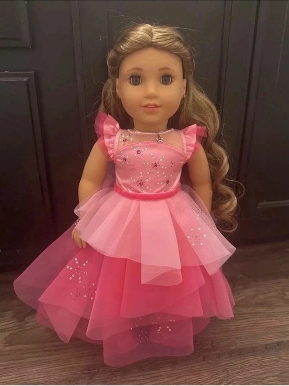 Limited edition pink stardust American girl doll